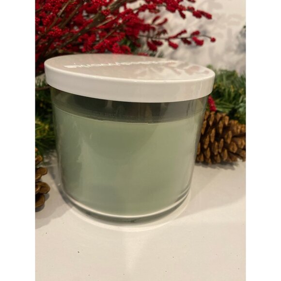 Bath & Body Works Christmas Holiday “Sugared Pine Needles” New 3 Wick Candle - Picture 6 of 8